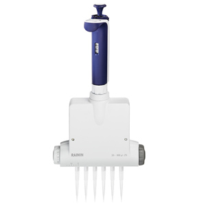 RAININ瑞寧LA6-1200XLS手動(dòng)間距可調(diào)6道移液器